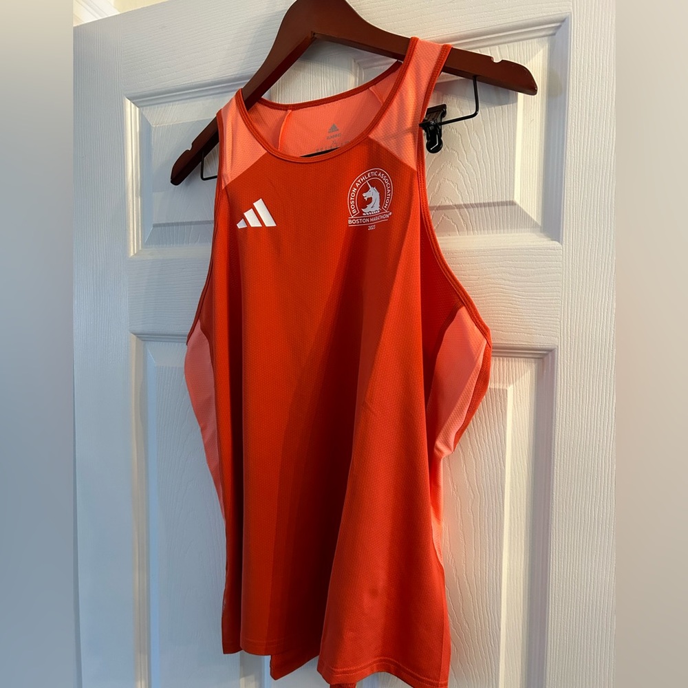 New Boston marathon Adidas tank